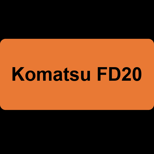 Komatsu FD20